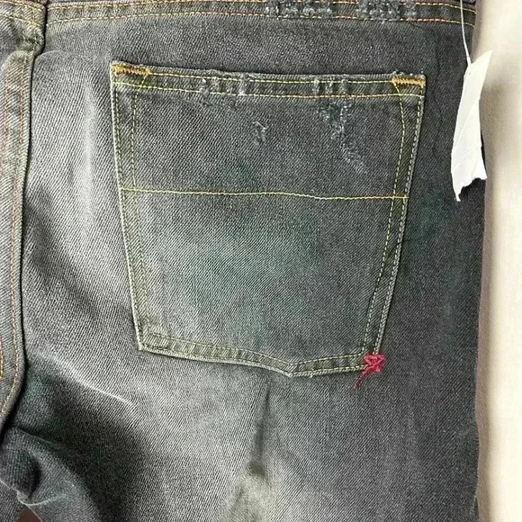 Fourth of November Jeans NWT Men’s 34 x 34 Jeans Black Stonewashed Distressed - Picture 8 of 16